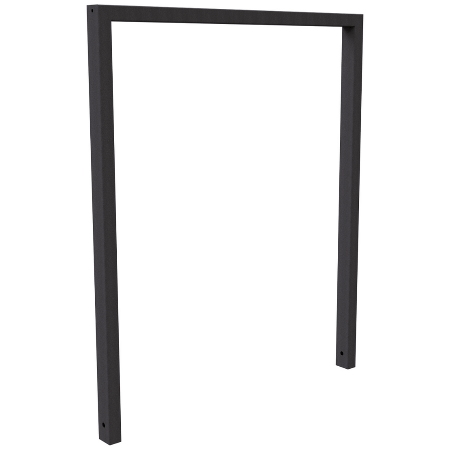 Fietsbeugel design | Koker 60x40 mm | Verzinkt of antraciet BD703 fijn structuur