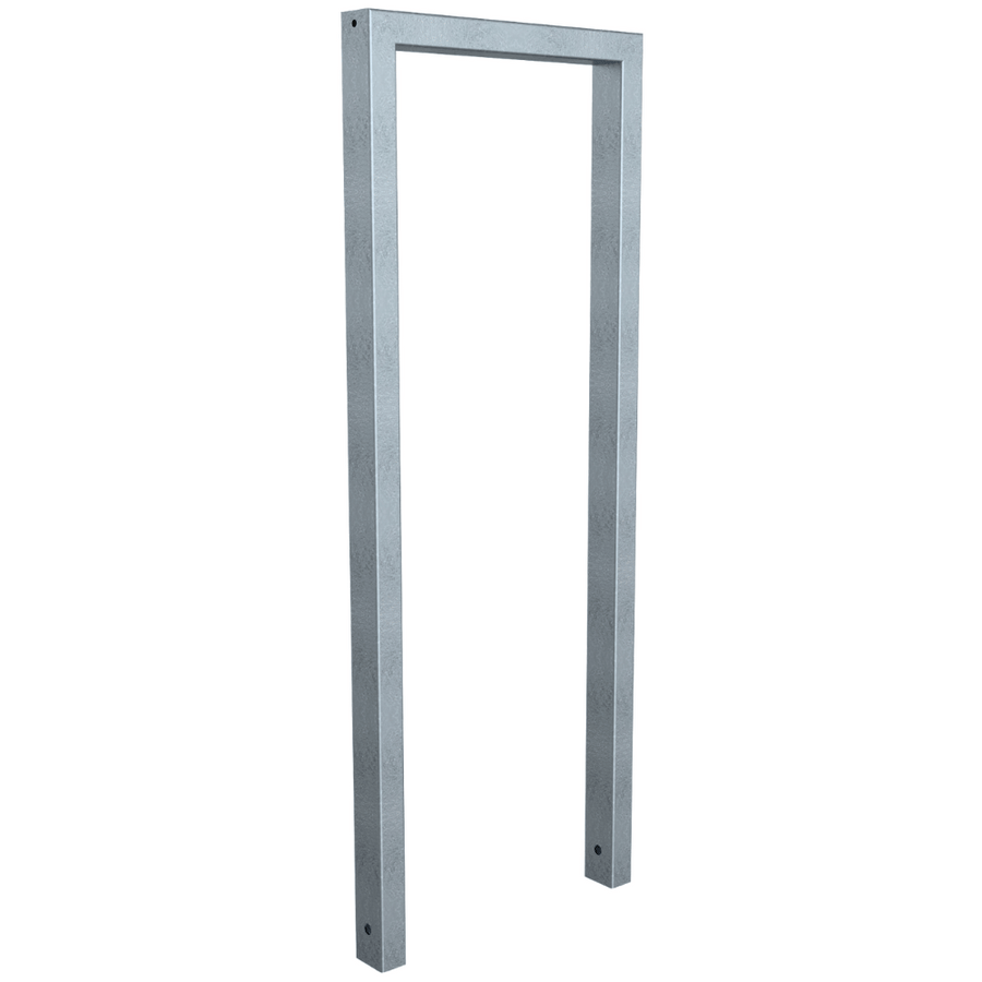 Fietsbeugel design | Koker 60x40 mm | Verzinkt of antraciet BD703 fijn structuur