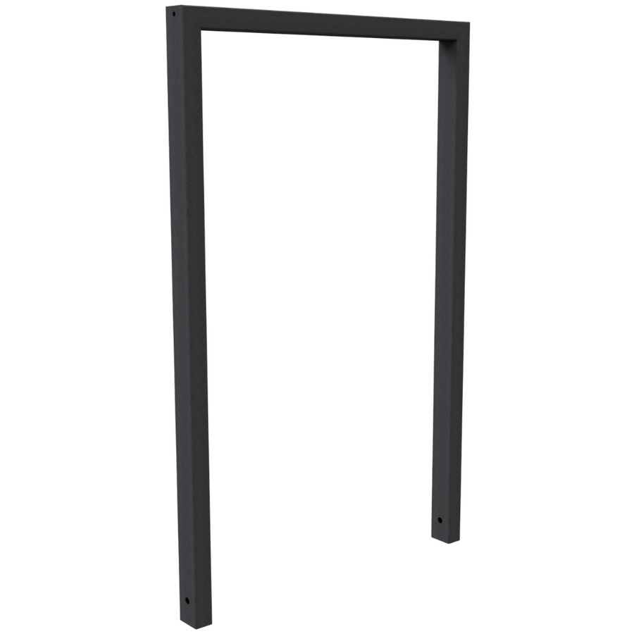 Fietsbeugel design | Koker 60x40 mm | Verzinkt of antraciet BD703 fijn structuur