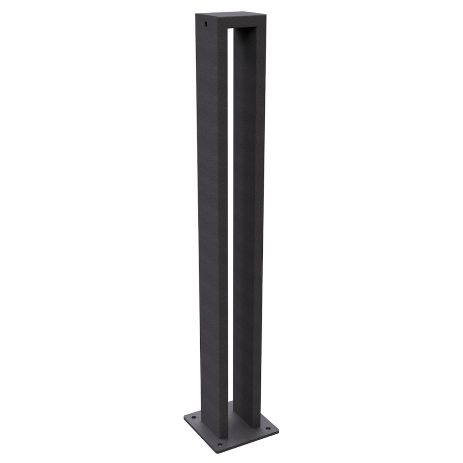 Fietsenrek design | Verzinkt staal of Antraciet | Voor enkel fiets parkeren