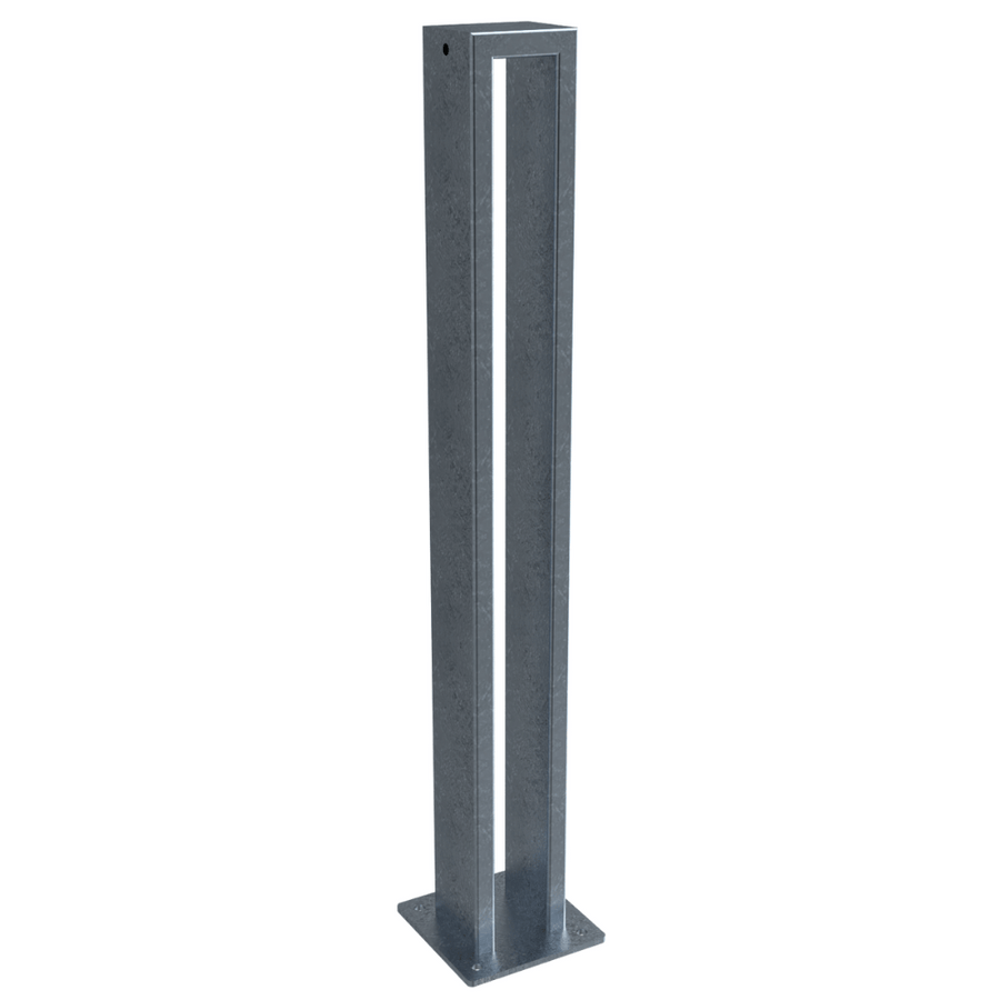 Fietsenrek design | Verzinkt staal of Antraciet | Voor enkel fiets parkeren