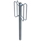 Fietsenrek individuele standaard | Verzinkt staal | Voor verankering in beton