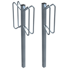 Fietsenrek individuele standaard | Verzinkt staal | Voor verankering in beton