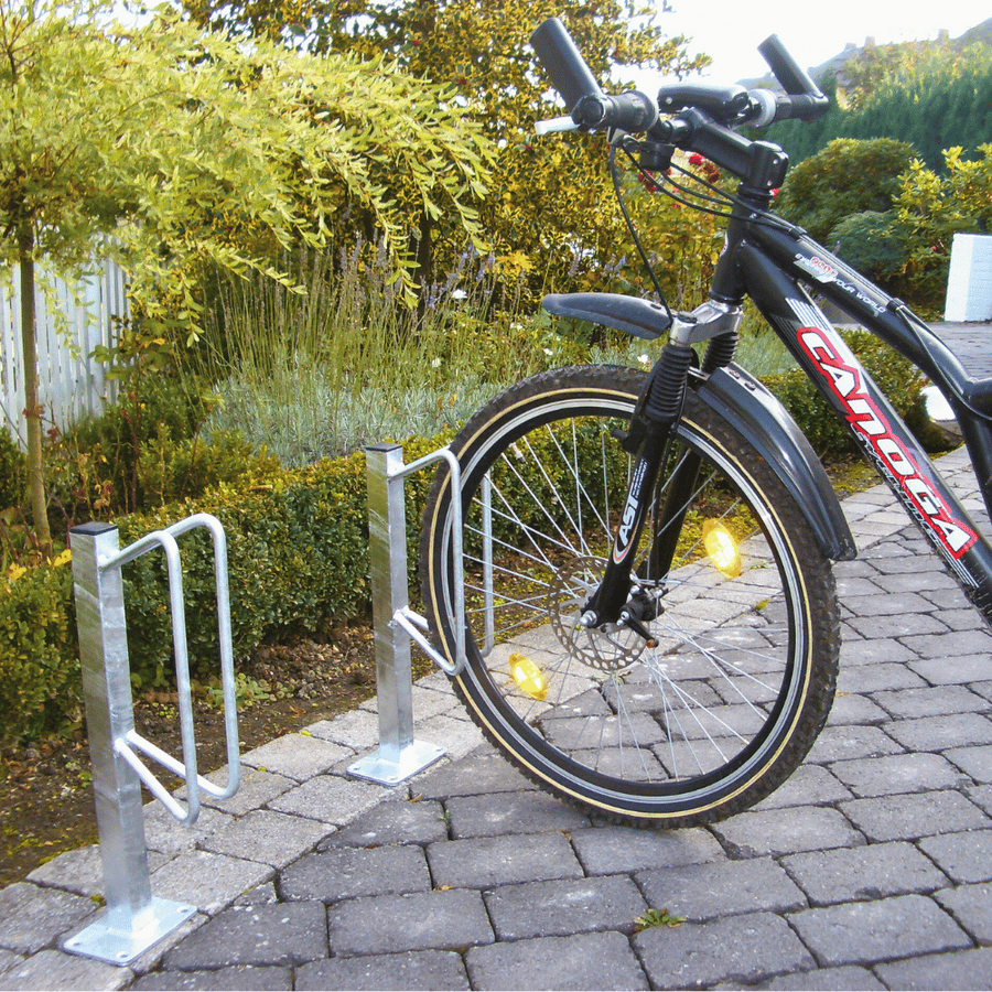 Fietsenrek individuele standaard | Verzinkt staal | Voor muurbevestiging