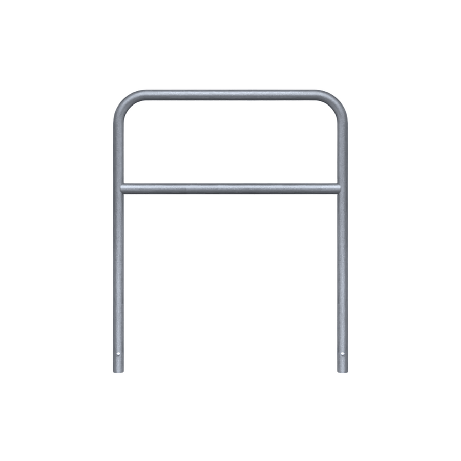 Fietssluis hek Ø48 mm | Breedte opties | Verzinkt staal | In beton verankeren