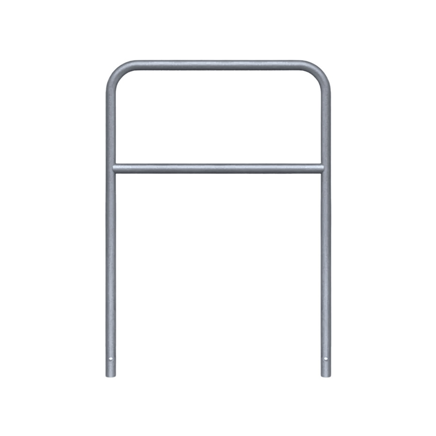 Fietssluis hek Ø48 mm | Breedte opties | Verzinkt staal | In beton verankeren