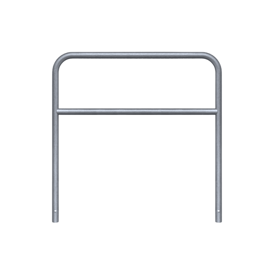 Fietssluis hek Ø48 mm | Breedte opties | Verzinkt staal | In beton verankeren