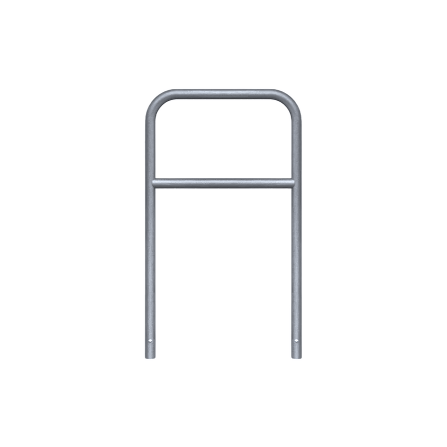 Fietssluis hek Ø48 mm | Breedte opties | Verzinkt staal | In beton verankeren