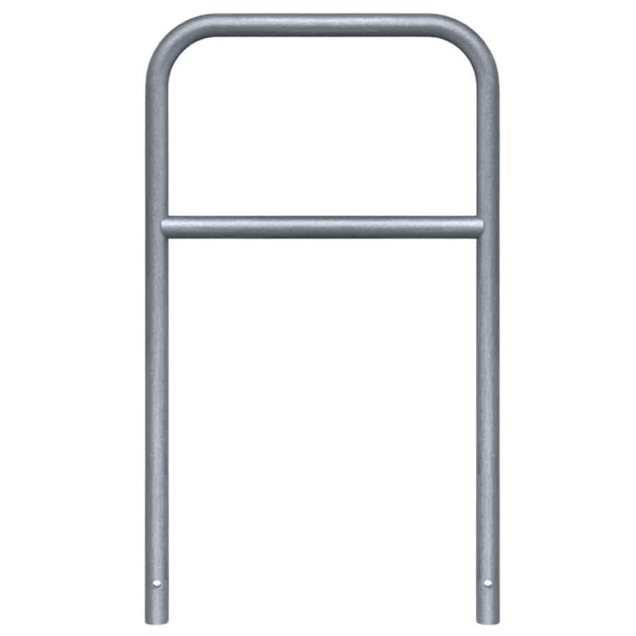 Fietssluis hek Ø48 mm | Breedte opties | Verzinkt staal | In beton verankeren