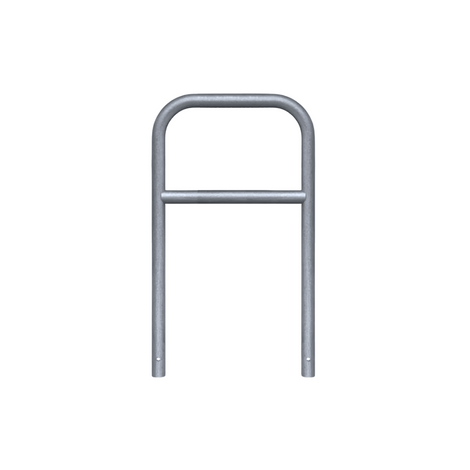 Verzinkt stalen fietssluis hek, Ø60 mm, 700x1200 mm, voor in beton verankering.