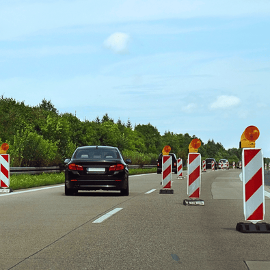 Geleidebaken klasse 2 folie | 60x60 mm bevestiging dubbelzijdig