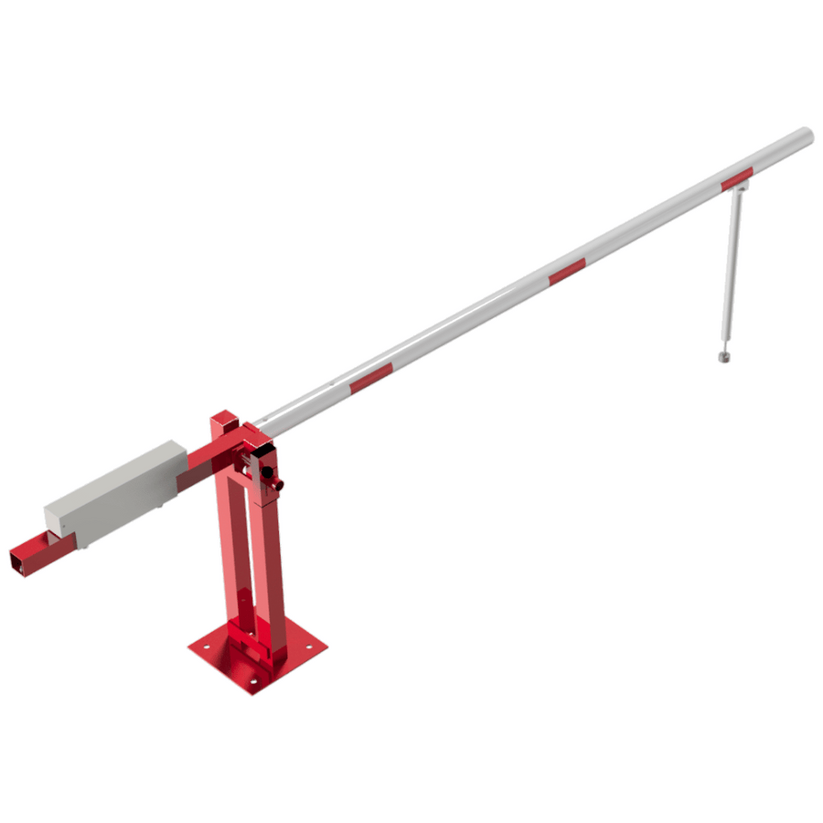 Handmatige slagboom | 300-700 cm | Met contragewicht en pendelsteun