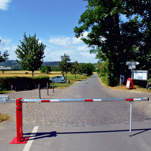 Handmatige slagboom | 300-700 cm | Met contragewicht en pendelsteun