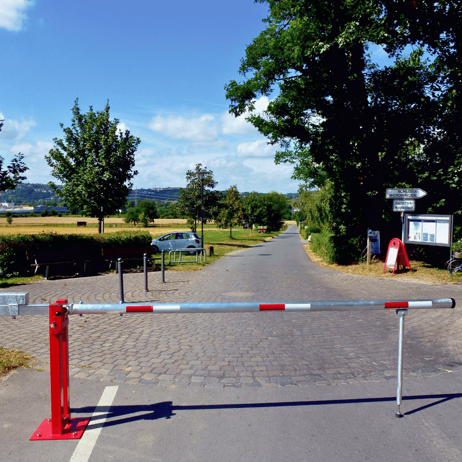 Handmatige slagboom | 300-700 cm | Met contragewicht en pendelsteun