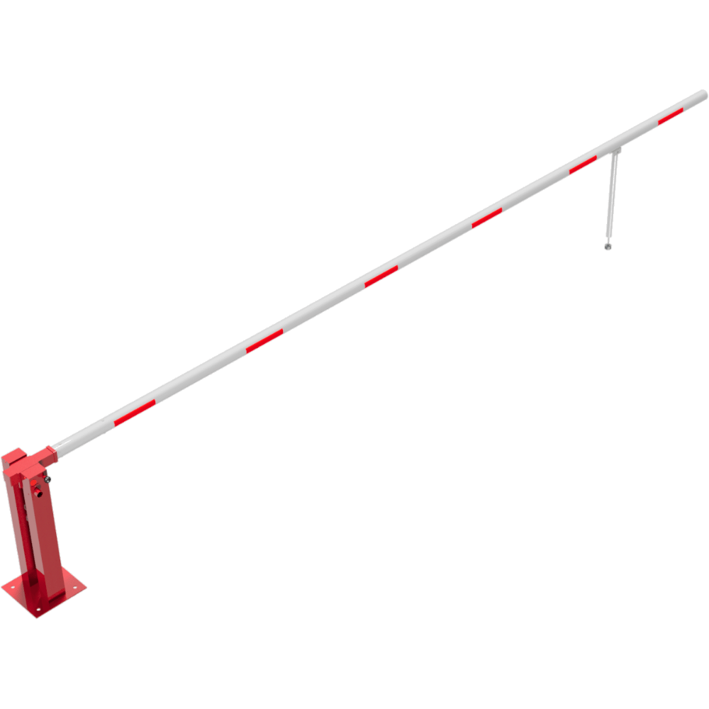 Handmatige slagboom | 300-700 cm | Met gasveer en pendelsteun