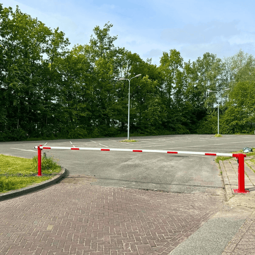 Handmatige slagboom | 300-700 cm | Met gasveer en vangpaal
