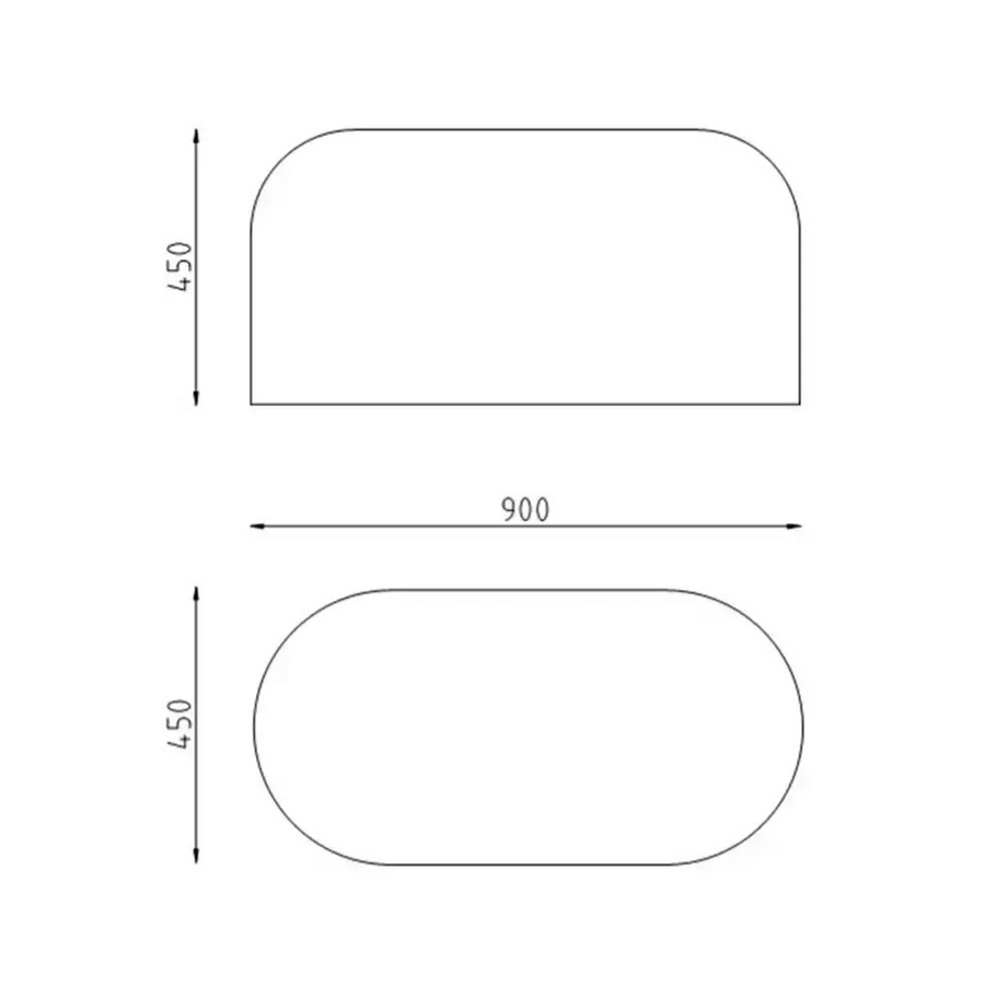 Jumboblok geel | 330 kg | Oud Hollands stampbeton