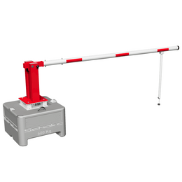Mobiele slagboom met gasveer en pendelsteun 300-700 cm