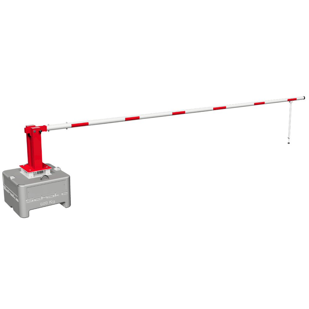 Mobiele slagboom | 300-700 cm | Met gasveer en pendelsteun