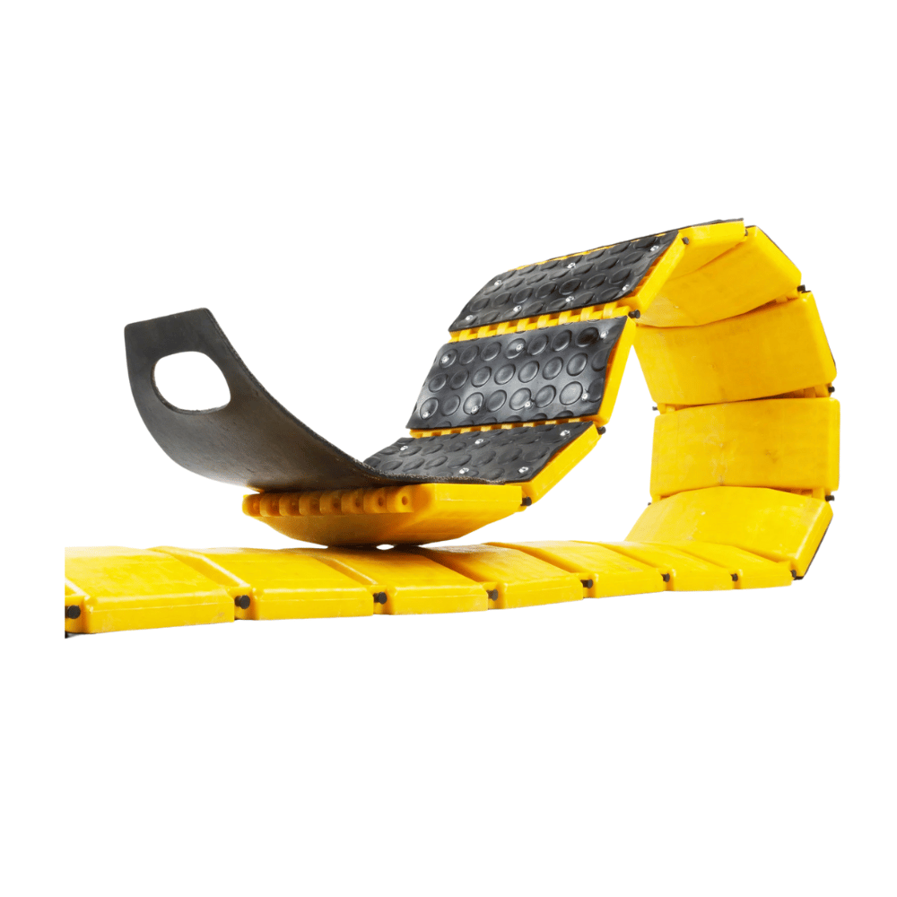 Oprolbare verkeersdrempel L300 x B25 x H3 cm inclusief opbergtas