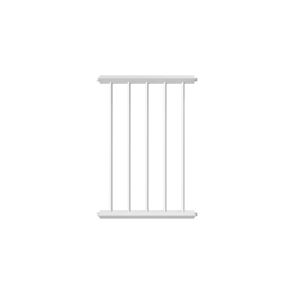Witte panelen voor veiligheidsrailing 60x60 mm
