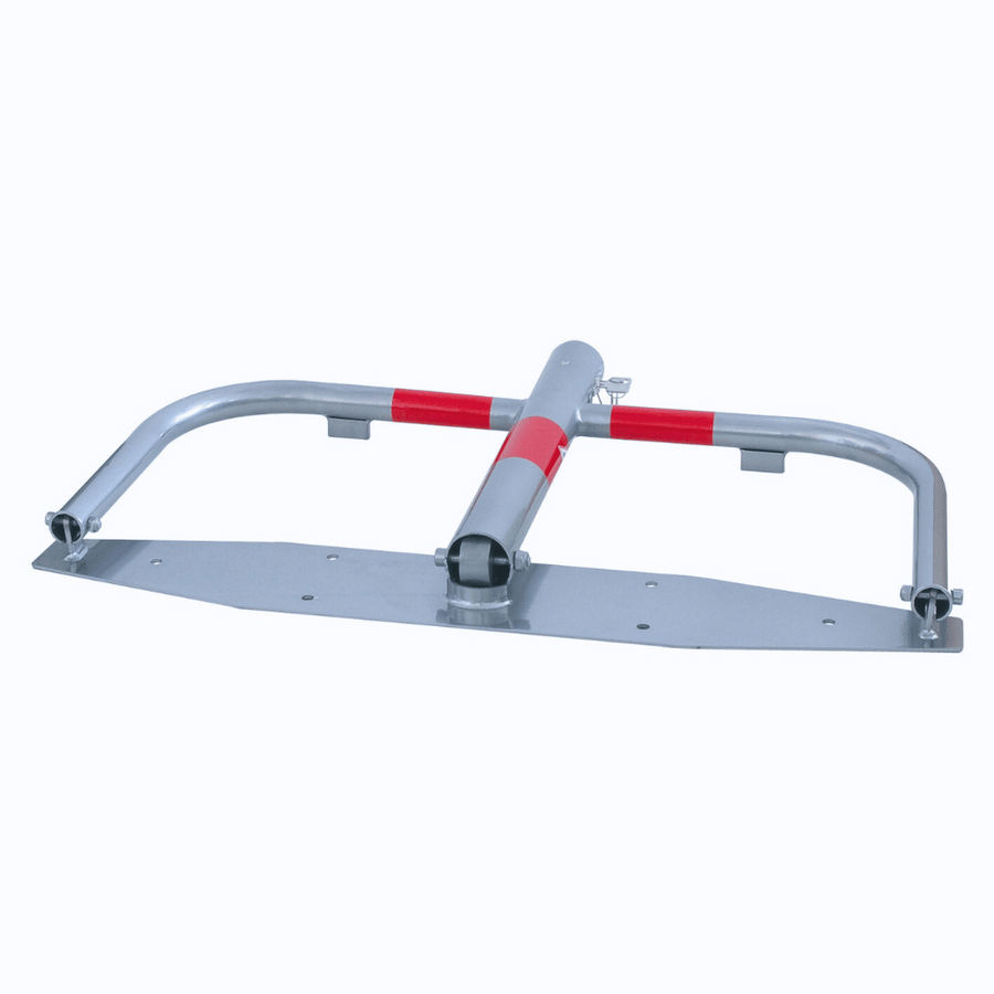 Parkeerbeugel verzinkt staal | Cilinderslot | Op volledige voetplaat