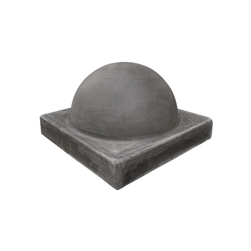 Parkeerbol klein op voet | Antraciet beton | Ø350 mm