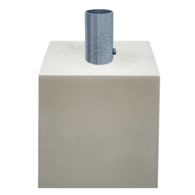 Prefab betonvoet voor uitneembare palen Ø76 mm