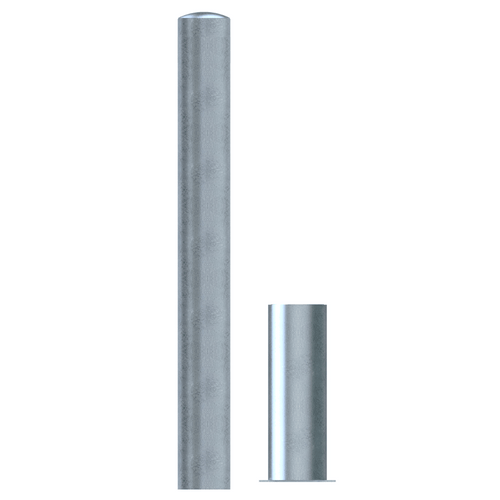 Rampaal Ø152 mm | Verzinkt staal | Uitneembaar zonder slot