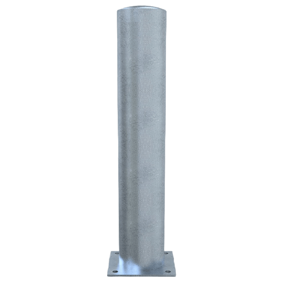 Rampaal Ø273 mm | Verzinkt staal | Op voetplaat