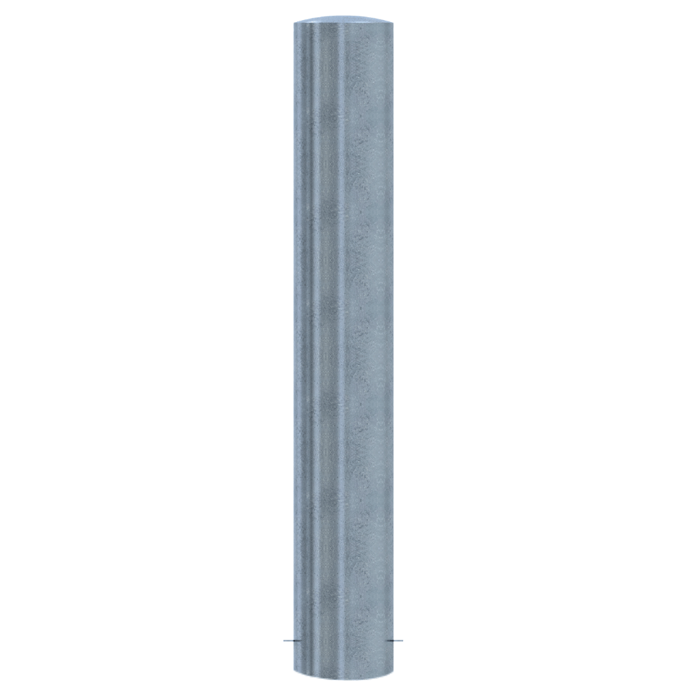 Rampaal Ø273 mm | Verzinkt staal | Voor betonverankering