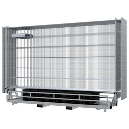 Bouwhek set Profi-P 15 stuks inclusief stalen opslagcontainer en 15 voeten