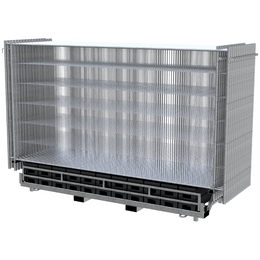 Bouwhek set Profi-P 30 stuks inclusief stalen opslagcontainer en 30 voeten
