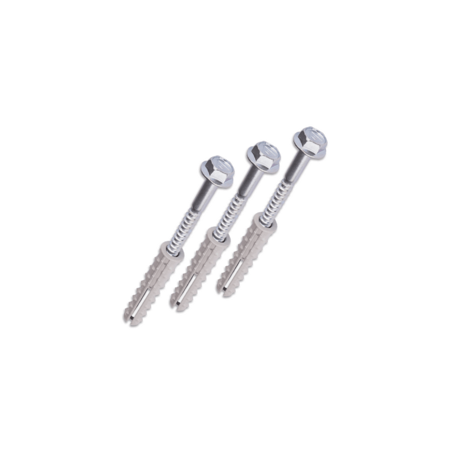 Flexibele paaltjes | Wit-rood | Hoogte 450, 750, 1000 mm