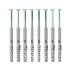 Set van 8 schroeven 8x80 en pluggen 10x100