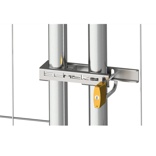 Bouwhekslot verzinkt staal met hangslot