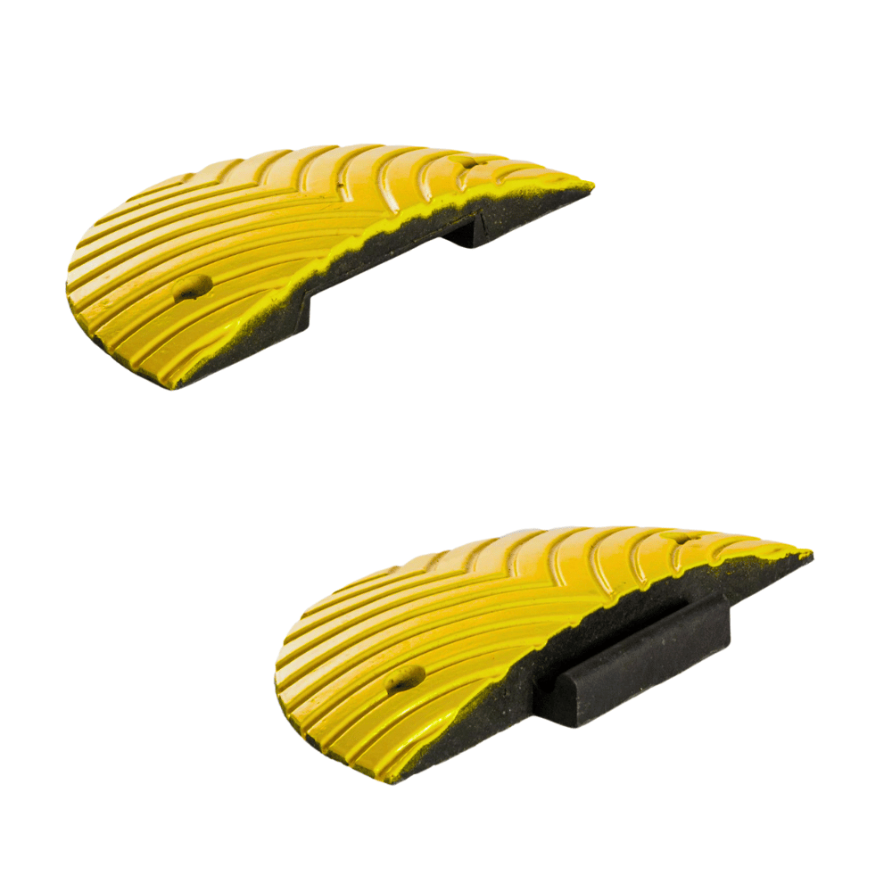 Verkeersdrempel 7 cm hoog | Complete set vanaf 200 cm lengte