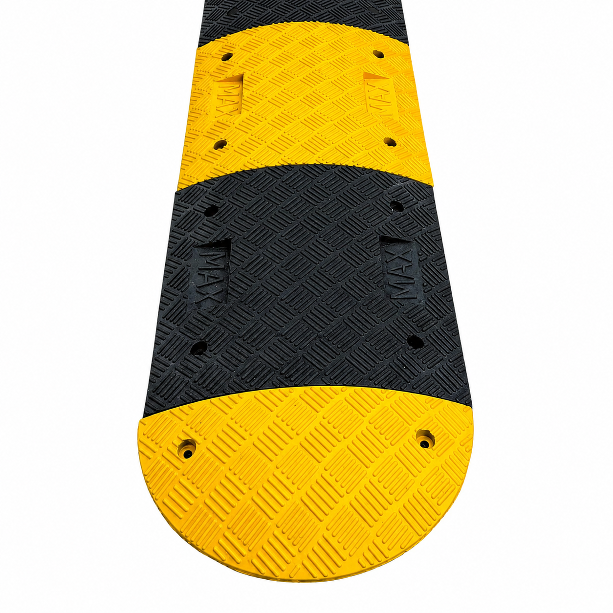 Verkeersdrempel 5 cm hoog in een complete set vanaf 200 cm lengte