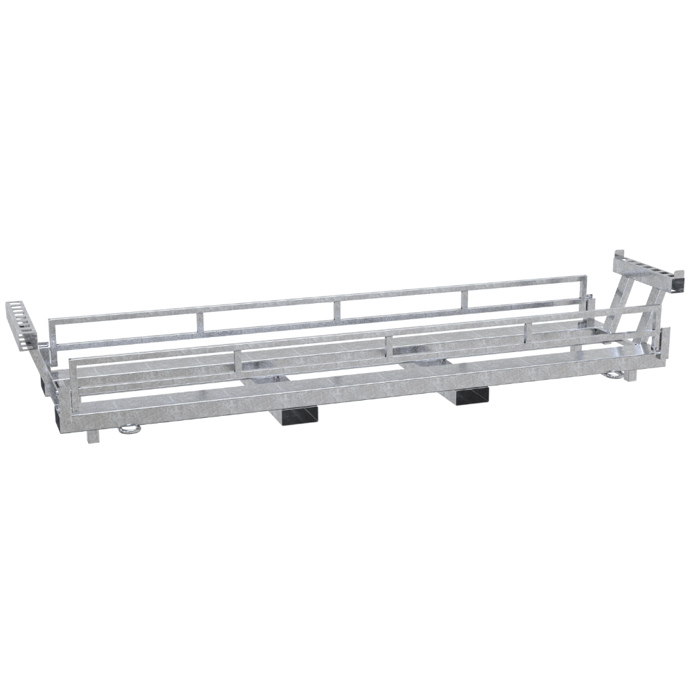 Set 15x bouwhek Profi | Inclusief stalen opslagcontainer en 15 voeten