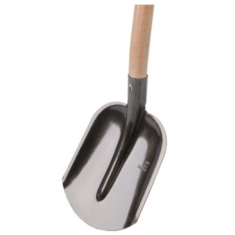 Graafschep van gehard staal met T-greep