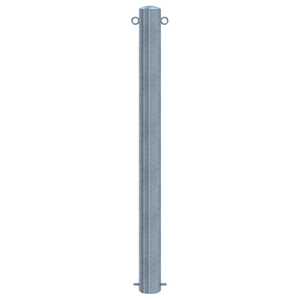 Parkeerpaal Ø102 mm | Verzinkt staal | Voor verankering in beton of op voetplaat