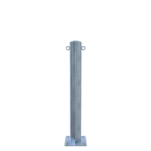 Parkeerpaal Ø102 mm | Verzinkt staal | Voor verankering in beton of op voetplaat